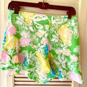 Lilly Pulitzer Ruffle Hem Shorts